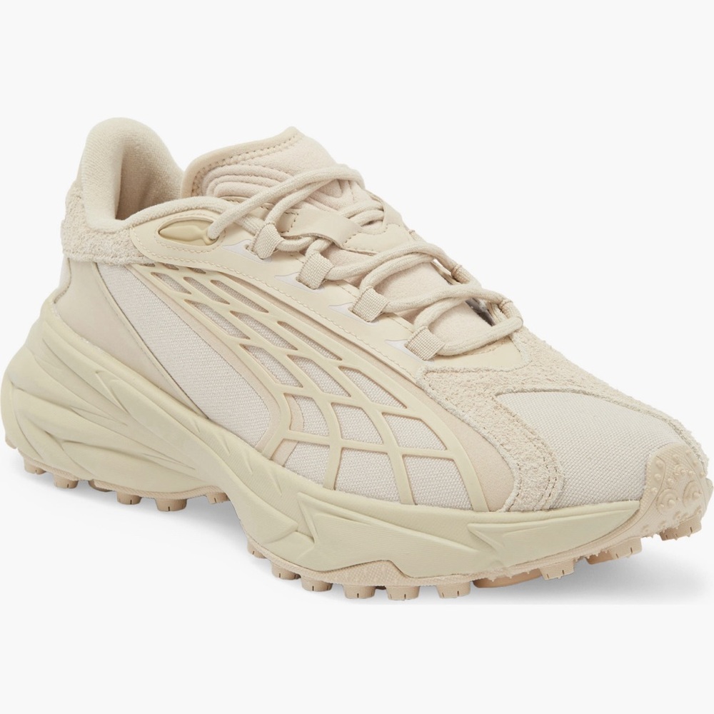 Puma Spirex Premium Sneaker in Putty-Prairie Tan